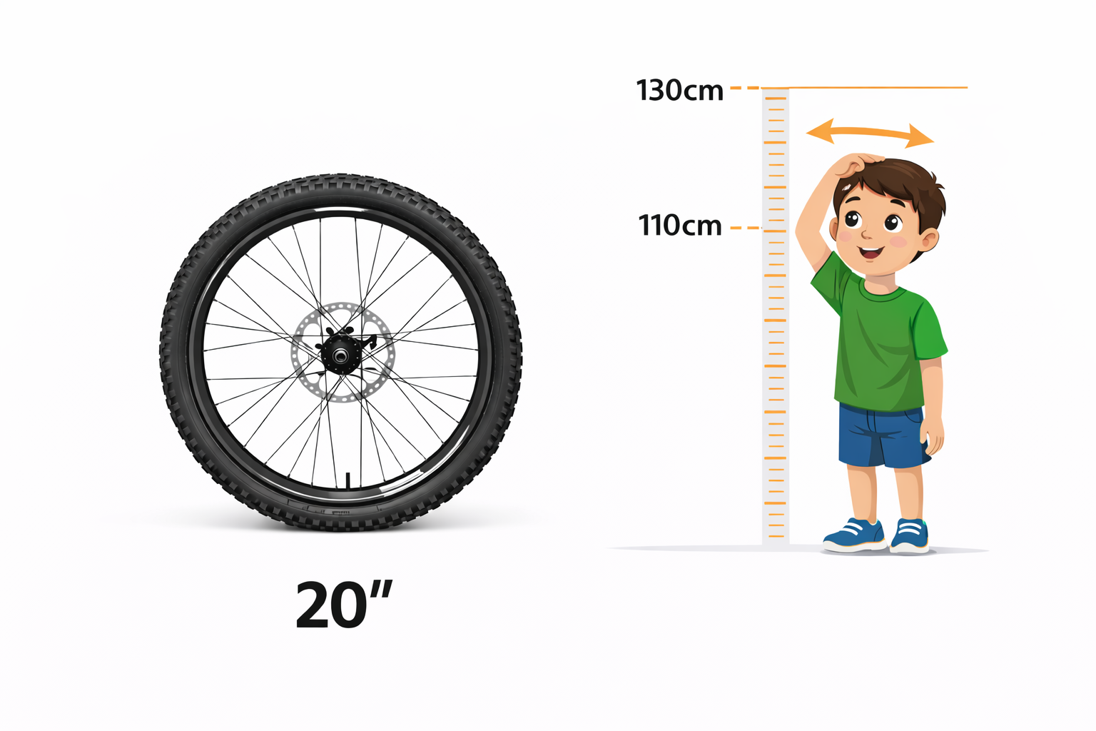 20´´ Detský bicykel