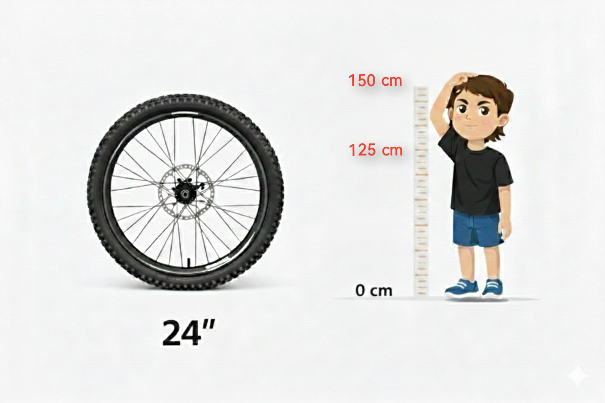 24´´ Detský bicykel